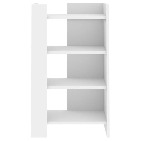 vidaXL Komoda biela 45x35x75 cm kompozitné drevo – Obrázok 4
