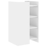 vidaXL Komoda biela 45x35x75 cm kompozitné drevo – Obrázok 6