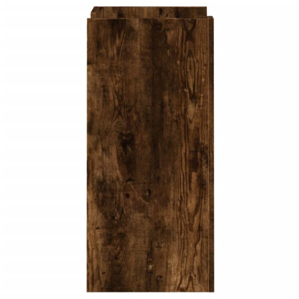 vidaXL Komoda dymový dub 45x35x75 cm kompozitné drevo – Obrázok 5