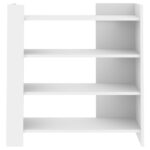 vidaXL Komoda biela 45x35x75 cm kompozitné drevo – Obrázok 4