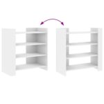 vidaXL Komoda biela 45x35x75 cm kompozitné drevo – Obrázok 7