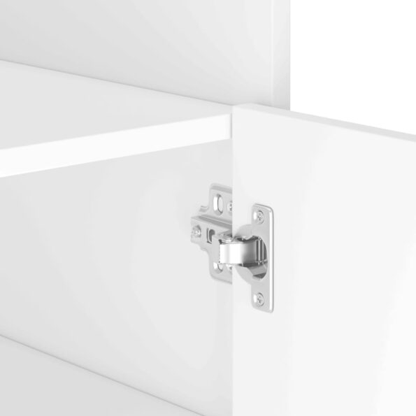 vidaXL Komoda biela 45x35x75 cm kompozitné drevo – Obrázok 9