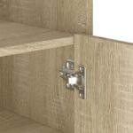 vidaXL Komoda dub sonoma 45x35x75 cm kompozitné drevo – Obrázok 9