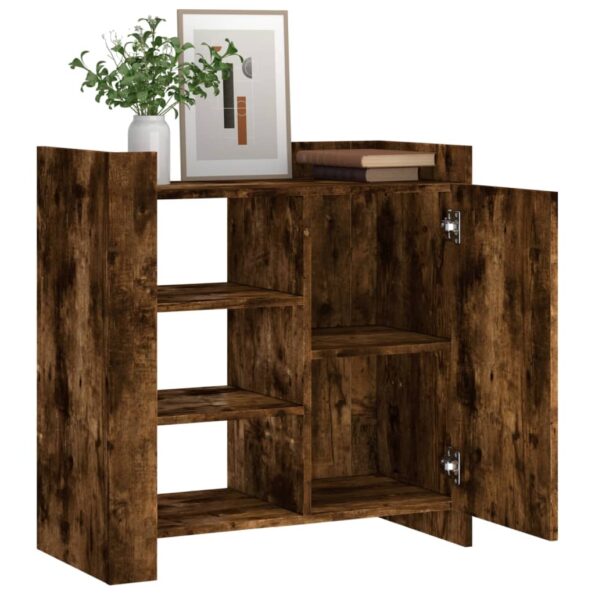 vidaXL Komoda dymový dub 73,5x35x75 cm kompozitné drevo – Obrázok 3