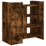 vidaXL Komoda dymový dub 73,5x35x75 cm kompozitné drevo – Obrázok 6