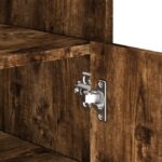 vidaXL Komoda dymový dub 73,5x35x75 cm kompozitné drevo – Obrázok 9