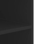 vidaXL Nástenná skrinka čierna 75x35x60 cm kompozitné drevo – Obrázok 8