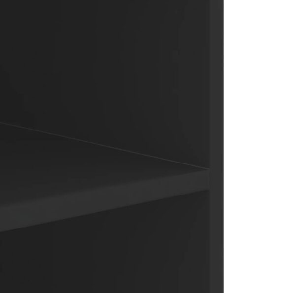 vidaXL Nástenná skrinka čierna 75x35x60 cm kompozitné drevo – Obrázok 8