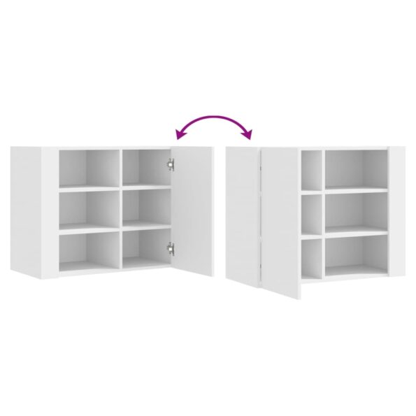 vidaXL Nástenná skrinka biela 75x35x60 cm kompozitné drevo – Obrázok 8