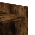 vidaXL Botník dymový dub 74,5x37,5x100 cm kompozitné drevo – Obrázok 8