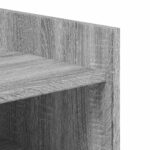 vidaXL Botník sivá sonoma 74,5x37,5x100 cm kompozitné drevo – Obrázok 8