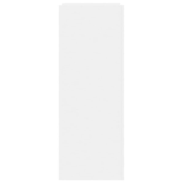 vidaXL Botník biely 52x37,5x100 cm kompozitné drevo – Obrázok 5