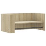 vidaXL Nástenná polica dub sonoma 70,5x35x30,5 cm kompozitné drevo – Obrázok 2