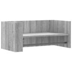 vidaXL Nástenná polica sivá sonoma 70,5x35x30,5 cm kompozitné drevo – Obrázok 2