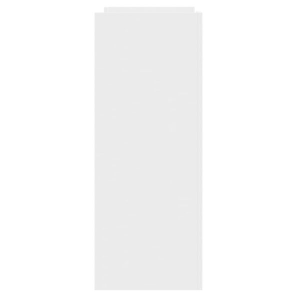 vidaXL Konzolový stolík biely 100x35x90 cm kompozitné drevo – Obrázok 5