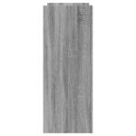vidaXL Konzolový stolík sivý sonoma 100x35x90 cm kompozitné drevo – Obrázok 5