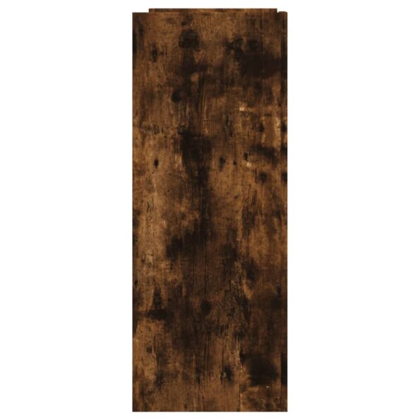 vidaXL Konzolový stolík dymový dub 100x35x90 cm kompozitné drevo – Obrázok 5