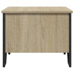 vidaXL Konferenčný stolík dub sonoma 75x51x40 cm kompozitné drevo – Obrázok 6