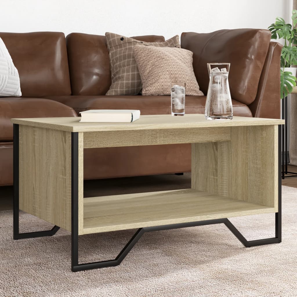 VXL8721102810534_m_en_hd_1.jpg vidaXL Konferenčný stolík dub sonoma 75x51x40 cm kompozitné drevo – Obrázok 1