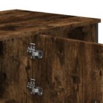 vidaXL Konferenčný stolík dymový dub 100x51x40 cm kompozitné drevo – Obrázok 11