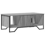 vidaXL Konferenčný stolík sivý sonoma 100x51x40 cm kompozitné drevo – Obrázok 2