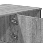 vidaXL Konferenčný stolík sivý sonoma 100x51x40 cm kompozitné drevo – Obrázok 11