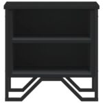 vidaXL Nočné stolíky čierne 2 ks 40x30x40 cm kompozitné drevo – Obrázok 5