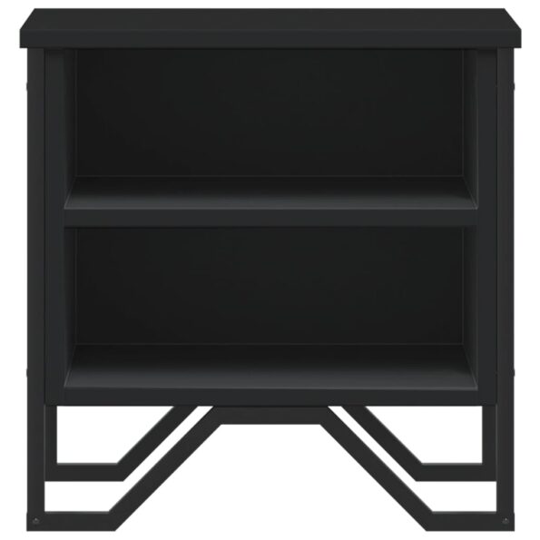 vidaXL Nočné stolíky čierne 2 ks 40x30x40 cm kompozitné drevo – Obrázok 5