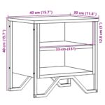 vidaXL Nočný stolík dub sonoma 2 ks 40x30x40 cm kompozitné drevo – Obrázok 10
