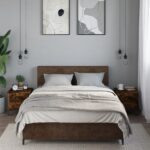 vidaXL Nočné stolíky 2 ks dymový dub 40x41x40 cm kompozitné drevo – Obrázok 3