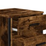 vidaXL Nočné stolíky 2 ks dymový dub 40x41x40 cm kompozitné drevo – Obrázok 9