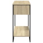 vidaXL Konzolový stolík dub sonoma 100x35x74,5 cm kompozitné drevo – Obrázok 5