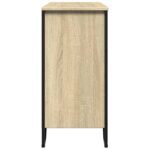 vidaXL Komoda dub sonoma 91x35,5x74,5 cm kompozitné drevo – Obrázok 5
