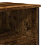 vidaXL Komoda dymový dub 91x35,5x74,5 cm kompozitné drevo – Obrázok 7