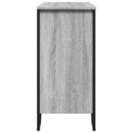 vidaXL Komoda sivá sonoma 91x35,5x74,5 cm kompozitné drevo – Obrázok 5