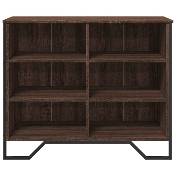 vidaXL Komoda hnedý dub 91x35,5x74,5 cm kompozitné drevo – Obrázok 4