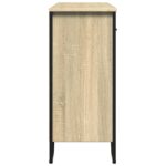 vidaXL Komoda dub sonoma 97x32,5x74,5 cm kompozitné drevo – Obrázok 6