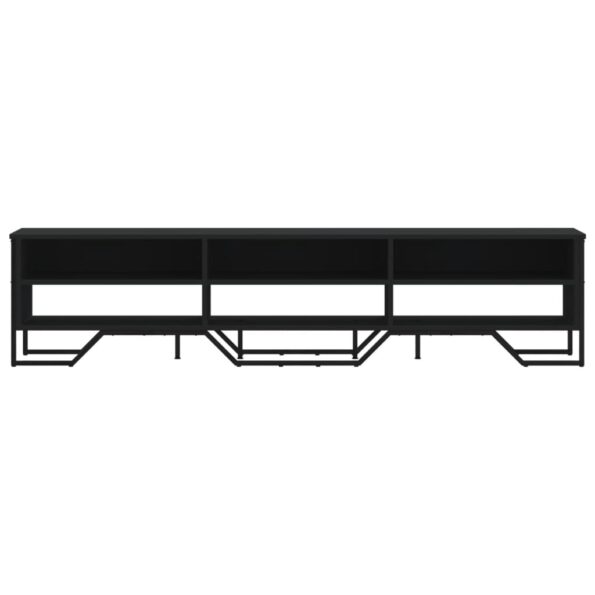 vidaXL TV skrinka čierna 180x34x41 cm kompozitné drevo – Obrázok 4