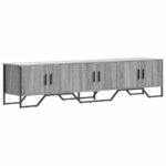 vidaXL TV skrinka sivý dub sonoma 180x34x41 cm kompozitné drevo – Obrázok 2
