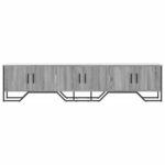 vidaXL TV skrinka sivý dub sonoma 180x34x41 cm kompozitné drevo – Obrázok 4