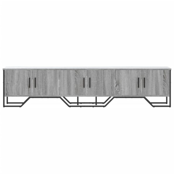 vidaXL TV skrinka sivý dub sonoma 180x34x41 cm kompozitné drevo – Obrázok 4