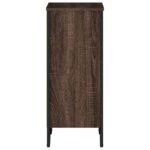 vidaXL Knižnica hnedý dub 50x31x74,5 cm kompozitné drevo – Obrázok 5
