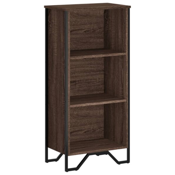 VXL8721102811760_a_en_hd_1.jpg vidaXL Knižnica hnedý dub 50x31x106 cm kompozitné drevo – Obrázok 2