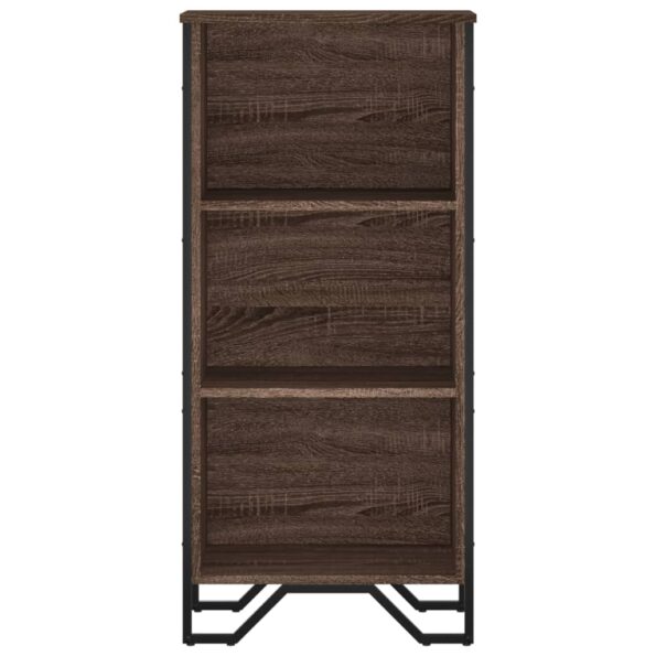 VXL8721102811760_g_en_hd_2.jpg vidaXL Knižnica hnedý dub 50x31x106 cm kompozitné drevo – Obrázok 4