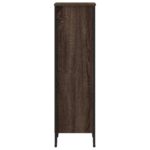 vidaXL Knižnica hnedý dub 50x31x106 cm kompozitné drevo – Obrázok 5