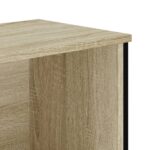 vidaXL Knižnica dub sonoma 50x31x169 cm kompozitné drevo – Obrázok 7