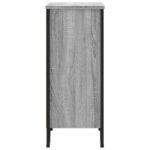 vidaXL Knižnica sivá sonoma 80x31x74,5 cm kompozitné drevo – Obrázok 5