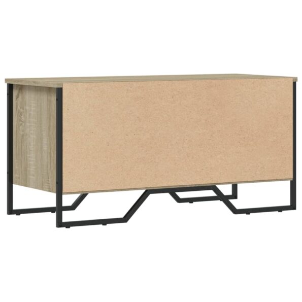 vidaXL Botník dub sonoma 90x38x45,5 cm kompozitné drevo – Obrázok 6