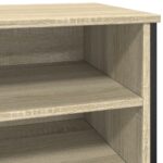 vidaXL Botník dub sonoma 80x38x78 cm kompozitné drevo – Obrázok 7