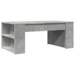vidaXL Konferenčný stolík betónový sivý 102x55x42 cm kompozitné drevo – Obrázok 6